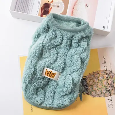Image de Vêtement chaud et doux pour chat et petit chien