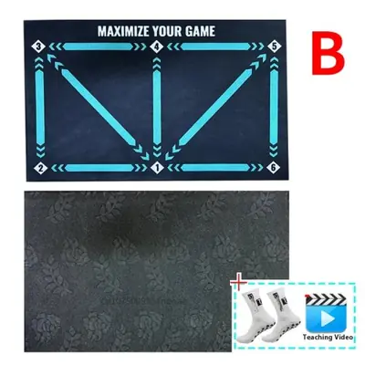 Tapis d'entraînement Football 90cm - Antidérapant & Pliable