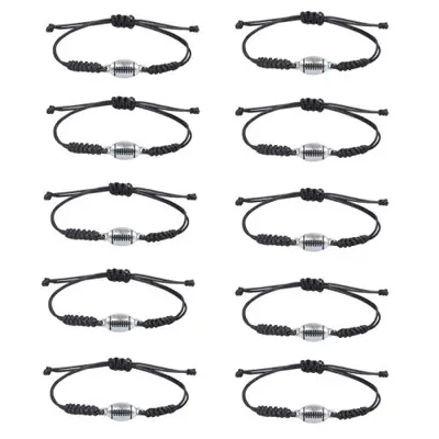 Image de Bracelets de Football Tressés - Lot de 10 - Pour Enfants