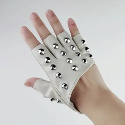 Image de Mitaines Gothiques en Cuir PU - Style Punk Rock & Danse