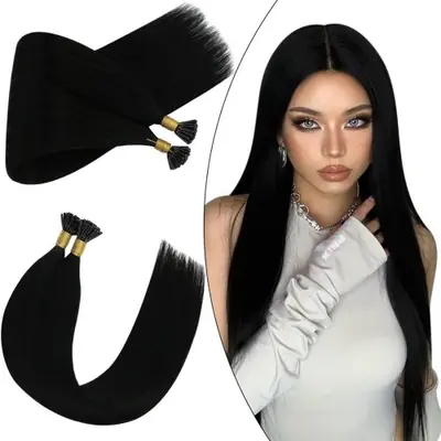 Image de Extensions de Cheveux Raides Ugeat - Keratin Fusion Capsule