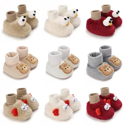 Image de Chaussons Bébé Dessin Animé - Confort & Style