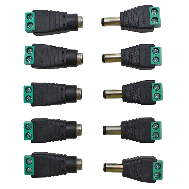 Image de Connecteurs DC 12V pour Bande LED et Caméras