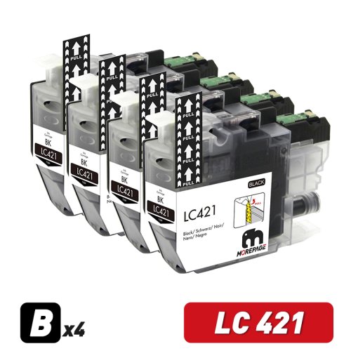 Zdjęcie LC421XL LC 421 421XL LC421 XL Kompatybilny wkład atramentowy do drukarek atramentowych Brother DCP-J1050DW MFC-J1010DW DCP-J1140DW