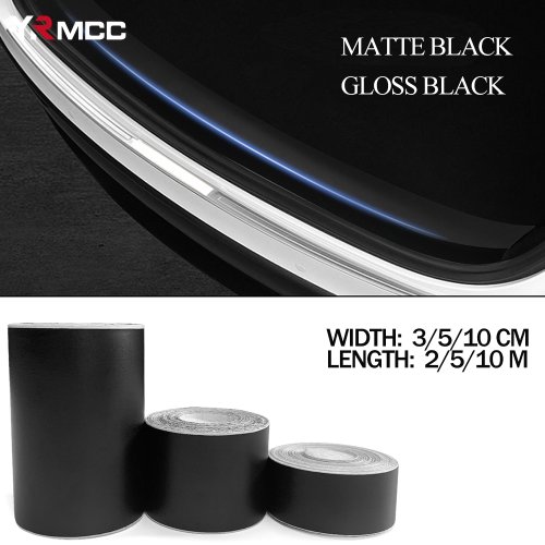 Image of Cars Door Protection Vinyl Auto Tuning Matte Car Sticker Glossy Black Motorcycle Helmets Sticker Waterproof Film Car Accessories