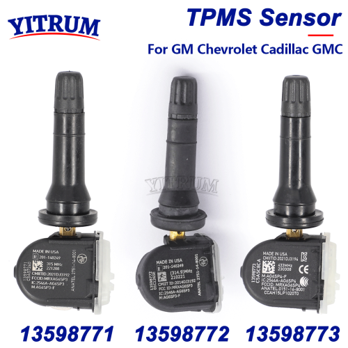 Zdjęcie Czujnik ciśnienia w oponach TPMS do Chevrolet Cruze Malibu Silverado Equinox Impala Tahoe GMC Sierra Yukon135987711359877213598773