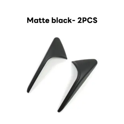 Image de Protection Caméra Latérale Tesla Model Y & Model 3 - Noir Mat Fibre de Carbone