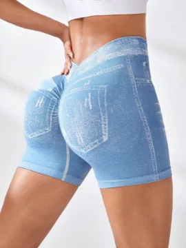 Cielo azul pantalones cortos