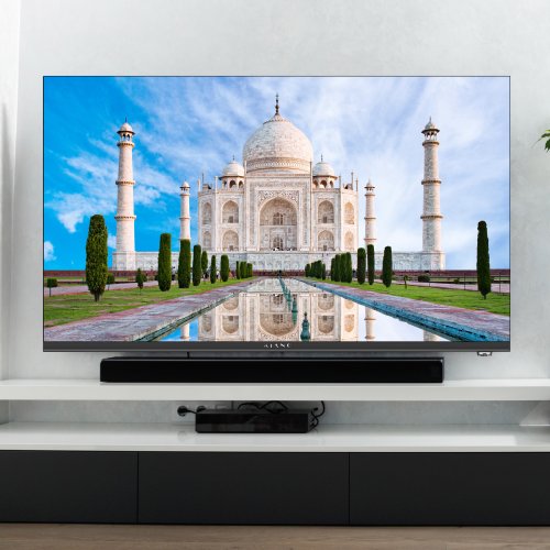 Zdjęcie Telewizor LED Kiano Elegance TV 32 cali HD Ready w kolorze czarnym – nowoczesny ekran z doskonałą jakością obrazu