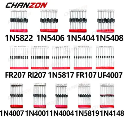 Image de Kit Diodes Schottky Rapides - 14 Valeurs pour Électronique