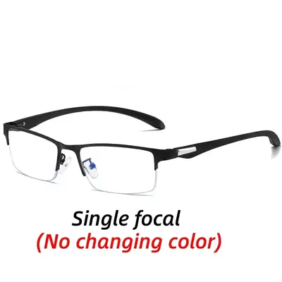 Image de Lunettes Progressives Anti-Lumière Bleue - Photochromiques & Multifocales