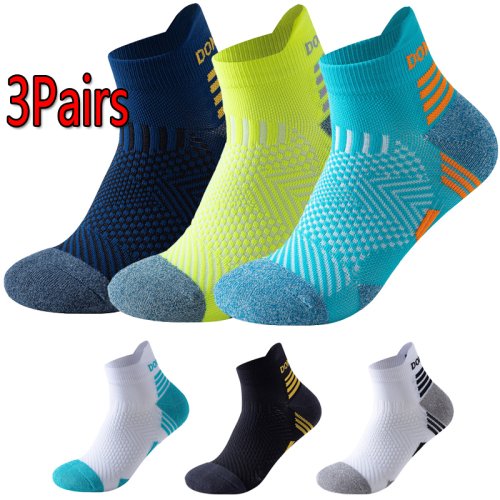 Image de Chaussettes de Course Homme - 3 Paires Rembourrées & Épaisses