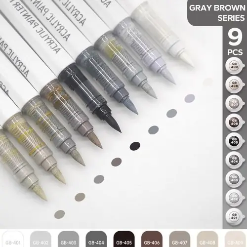 Gris serie marrón