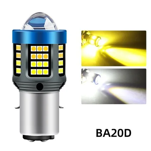 BA20D biały żółty