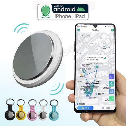 Image of Smart Bluetooth GPS Tracker for Pets, Keys, and Personal Items – Works with Android & iOS Devices
