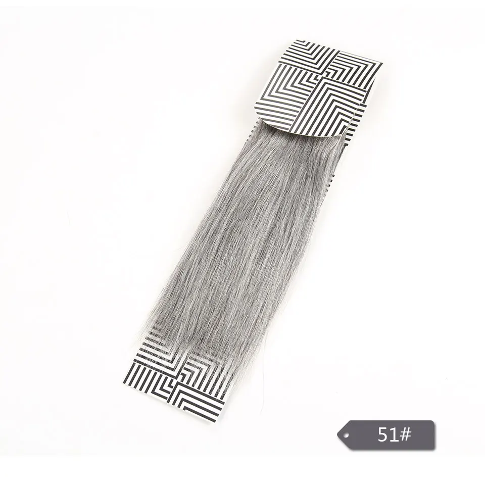 Afbeelding van Zilvergrijze Braziliaanse Haarbundels - Remy Echt Haar Extensions