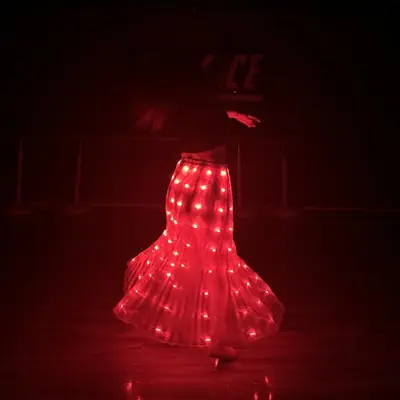 Image de Jupe Lumineuse LED pour Danse du Ventre