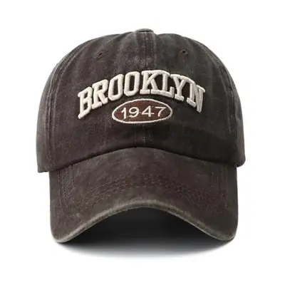 Image de Casquette Snapback Vintage Brooklyn Brodée