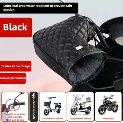 Image de Gants Hiver Moto Chauffants - Imperméables & Velours Épais