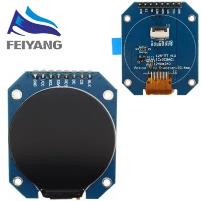 Image de Écran TFT 1.28" Rond 240x240 - Compatible Arduino