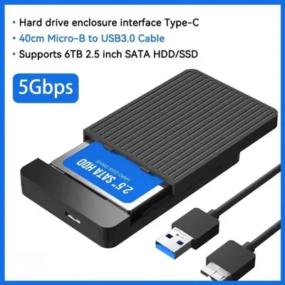 Image de Boîtier SSD 2.5'' USB-C 3.1 - Stockage Externe Rapide