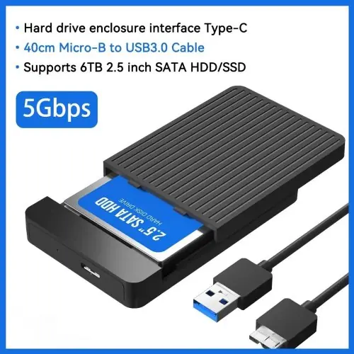 Image de Boîtier SSD 2.5'' USB-C 3.1 - Stockage Externe Rapide
