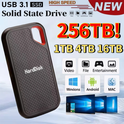 Image de SSD Portable 1 To - Stockage Ultra-Rapide USB 3.1