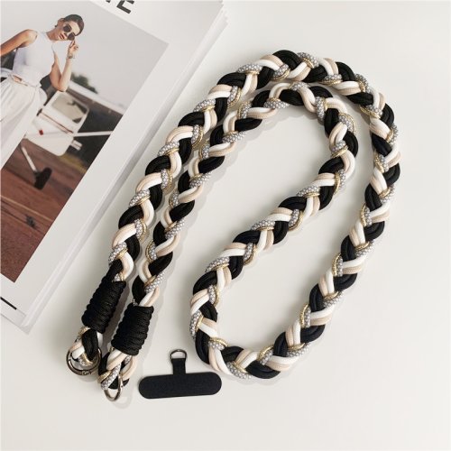 Imagen de Cordón Tejido a Mano para Teléfono Móvil con Correa Larga y Resistente, Ideal para Uso al Aire Libre, Bandolera para Cámara y Dispositivos Portátiles