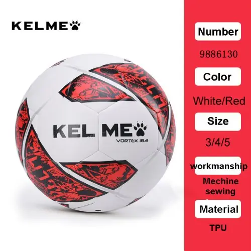 Image de Ballon de Football Professionnel Kelme TPU - Tailles 3, 4, 5