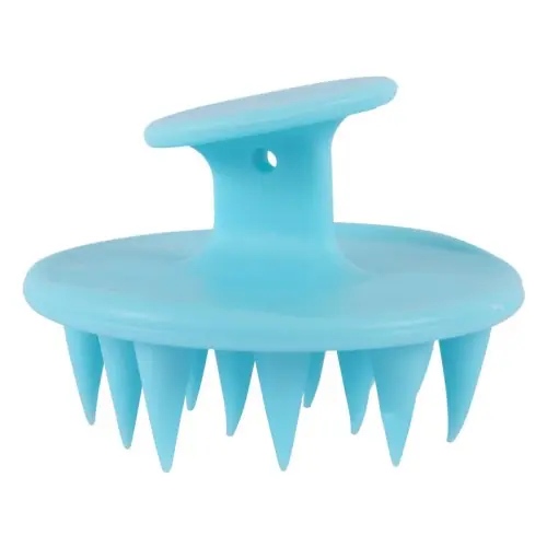 Image de Brosse à Shampoing Silicone Masseuse pour Cheveux Longs & Bouclés