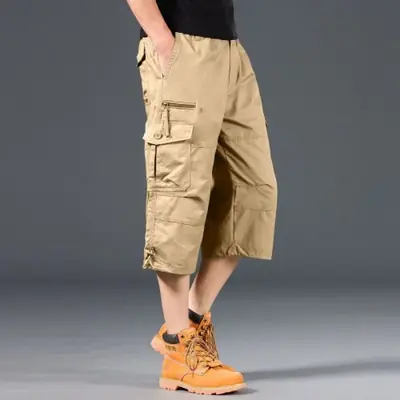 Image de Short Cargo Homme Grande Taille - Tendance 2025