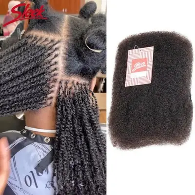 Image de Cheveux Afro Bouclés en Vrac - Extensions Naturelles