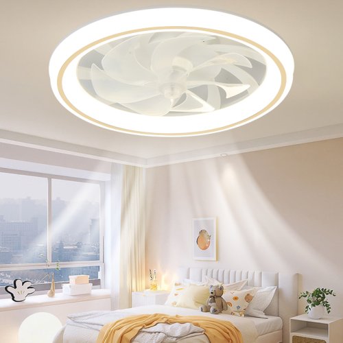 Image de Ventilateur de Plafond LED avec Télécommande - Design Moderne