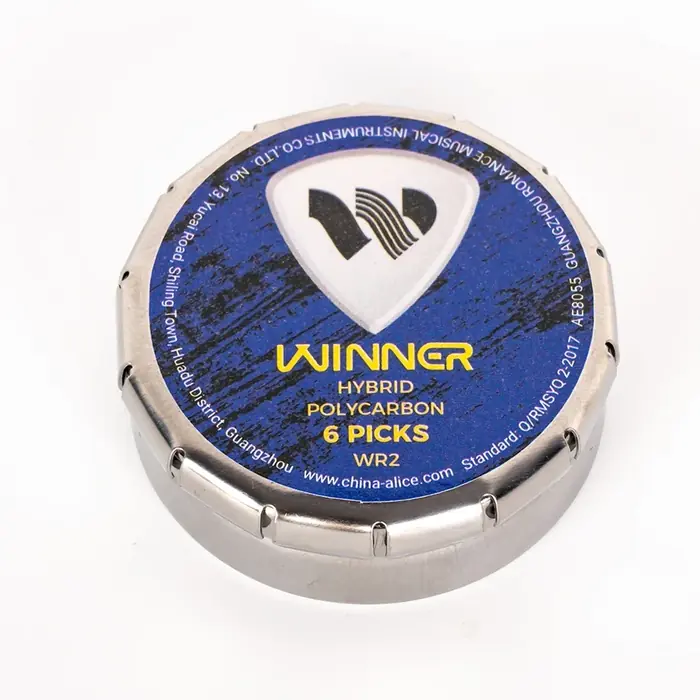 Image de Plectres Guitare Hybrides 2.0mm - Lot de 12