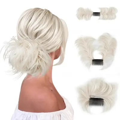 Image de Chignon Bouclé Synthétique à Clip - Updo Facile & Tendance