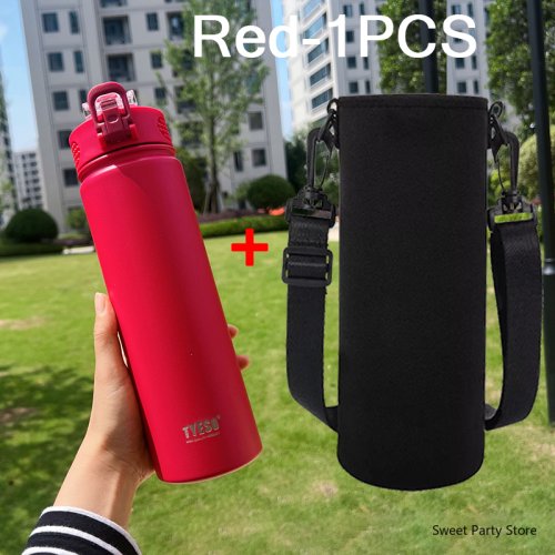 Rood met kopje tas