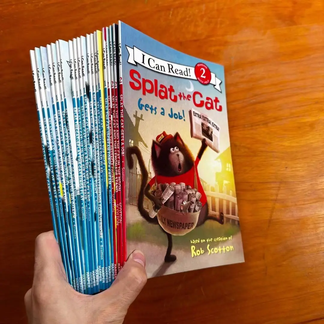 Zdjęcie Zestaw książek 'Splat the Cat' – idealny start do nauki angielskiego!