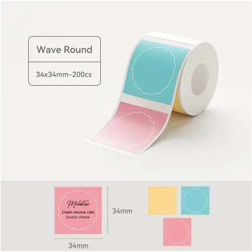 Couleur 34x34mm