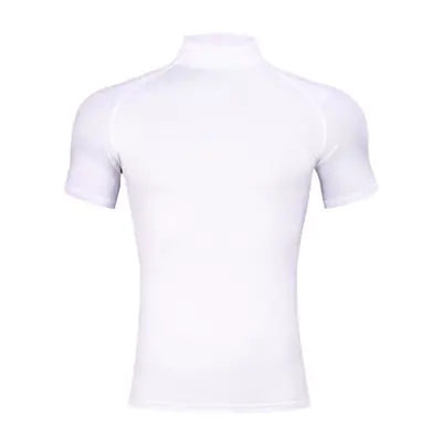 Image de T-Shirt de Sport Homme Col Roulé Compression