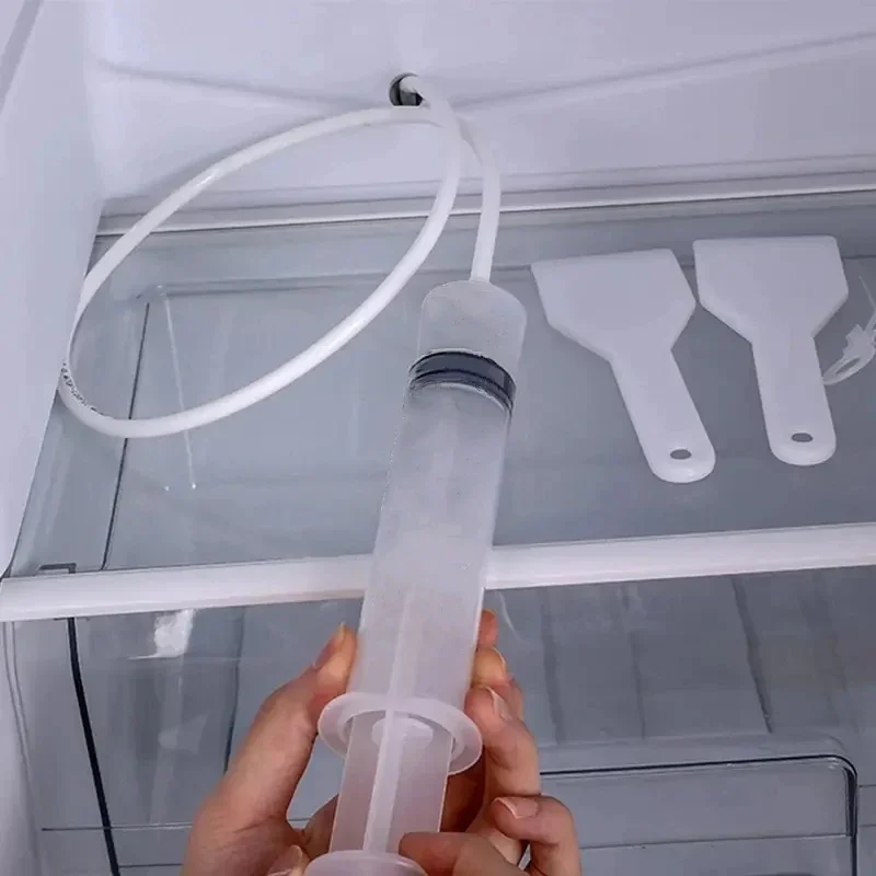 Immagine di 5/6 Pcs Frigorifero Foro di Scarico Stucco di Rimozione Frigo Foro Spazzola Uscita Acqua Cleaner per La Casa Pulito Draga Strumenti di Pulizia