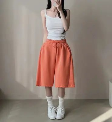 Image de Short de Sport Femme Été - Large & Élastique