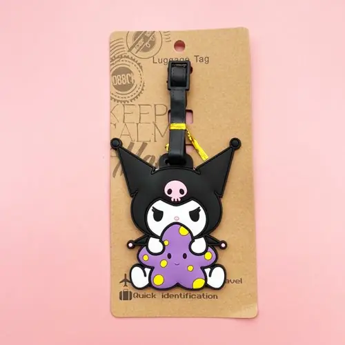 Image de Étiquette de Bagage Hello Kitty & Kuromi - Mignonne et Pratique