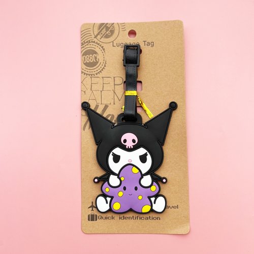 Image de Étiquette de Bagage Hello Kitty & Kuromi - Mignonne et Pratique