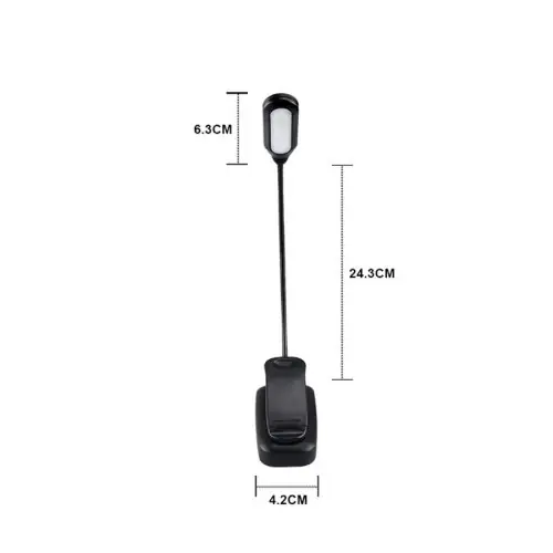 Image de Lampe LED Clip-on Flexible - Lecture & Étude