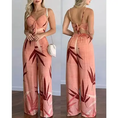 Image de Ensemble Tropical 2 Pièces Femme Été 2023