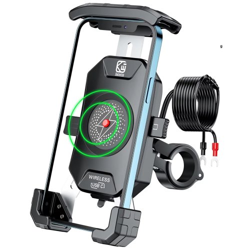 Imagen de Soporte para Teléfono Moto con Carga Inalámbrica Rápida