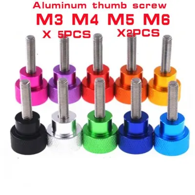 Image de Vis à Oreilles en Aluminium - M3, M4, M5, M6 - Serrage Manuel