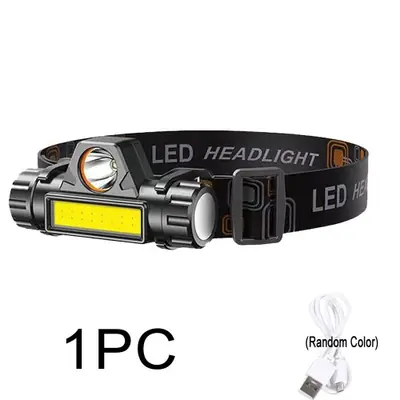 Image de Lampe Frontale LED Ultra Lumineuse Rechargeable