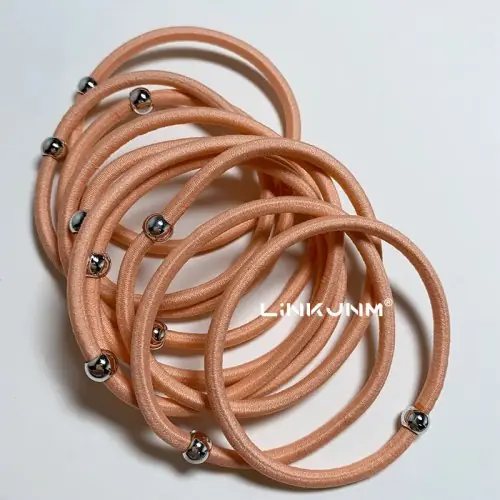 Image de 10 Bandes Élastiques Cheveux pour Filles & Femmes