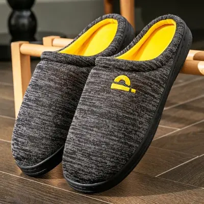 Image de Pantoufles Hommes Confortables avec Semelle Mémoire de Forme